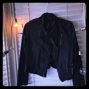 J Brand - black jean jacket